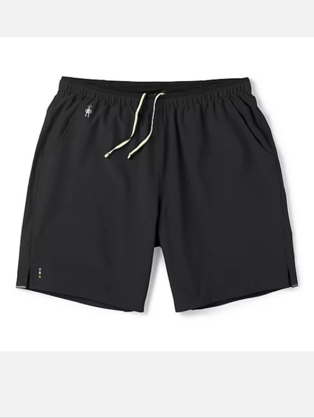 NEW Smartwool Men's Merino Sport Lined 8'' Black Short Lightweight Summer Size L